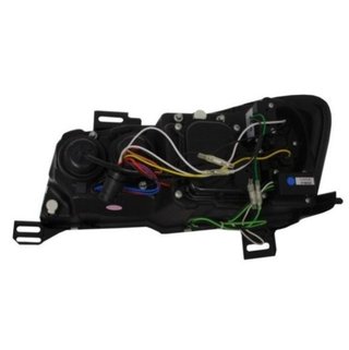 Faros delanteros LED para Fiat Stilo Black