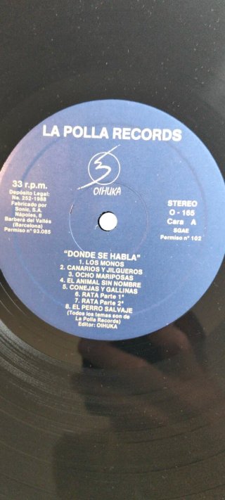 2 Vinilos La Polla Records Punk Rock