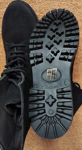Botines piel mujer talla 41 negros