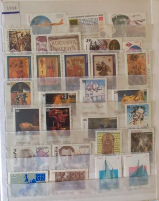 Colección de sellos