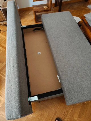 Sofá Cama Gris Ikea