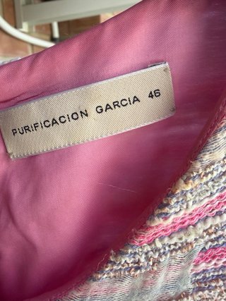 Vestido tipo Chanel multicolor