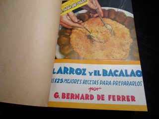 Libro Cocina Antigua Arte de Preparar y Servir la