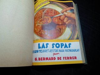 Libro Cocina Antigua Arte de Preparar y Servir la