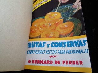 Libro Cocina Antigua Arte de Preparar y Servir la
