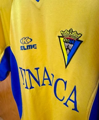 Camiseta Cádiz CF 2002/03 Kelme Talla L