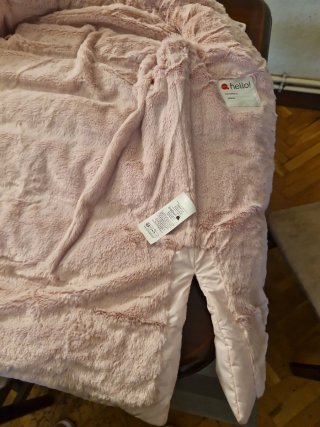 Chaleco Boboli beige/blanco talla 14