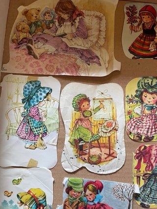 Lote Cromos Troquelados Antiguos Vintage
