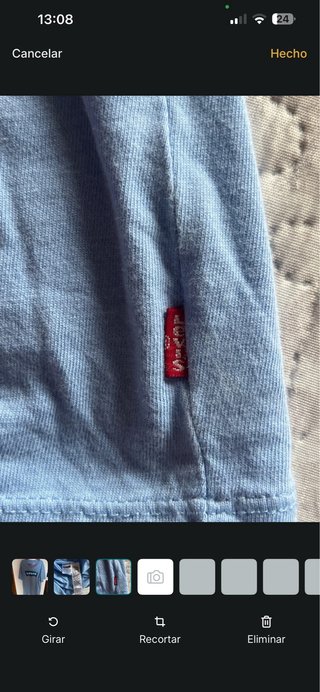 Camiseta Levi's Azul