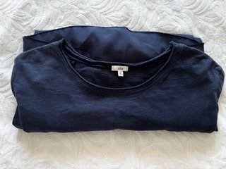 ALIA Camiseta manga larga premamá azul