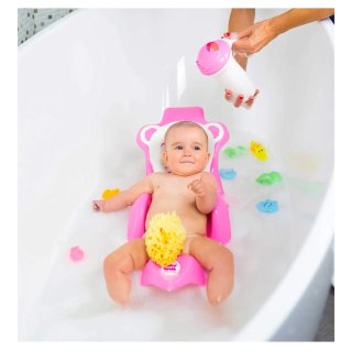 Bañera OK Baby Oso Azul y Blanco