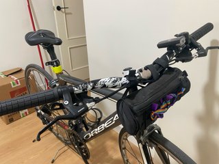 Bicicleta Orbea Tuneada Cicloturismo.