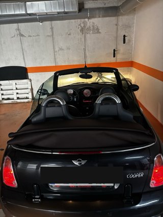 Mini Cooper Cabrio 2005 azul