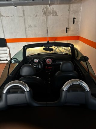 Mini Cooper Cabrio 2005 azul