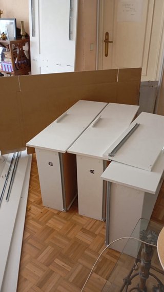Estructura Cama IKEA Blanca con Cajones