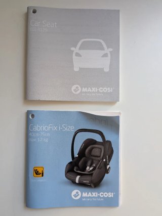 Maxi-Cosi Silla de Coche Negra