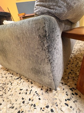 Sofá rinconera gris