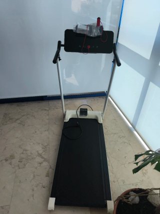 Cinta de correr plegable
