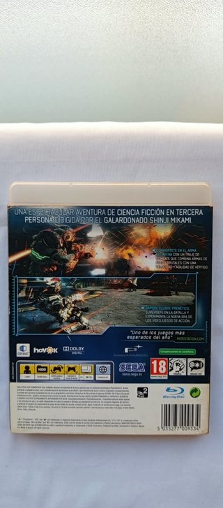 Vanquish PS3 PAL España – Completo
