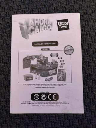 Juego de Mesa ¡Ahora Caigo! IMC Toys