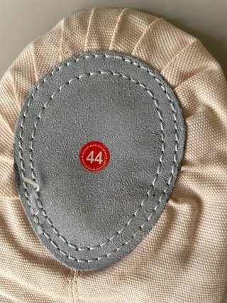 Zapatillas de ballet beige