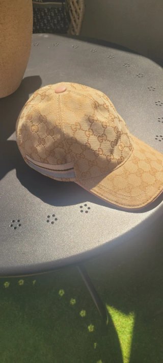 Gorra Gucci Beige y Rosa Original