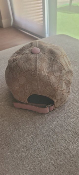 Gorra Gucci Beige y Rosa Original