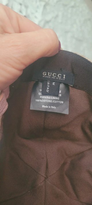 Gorra Gucci Beige y Rosa Original
