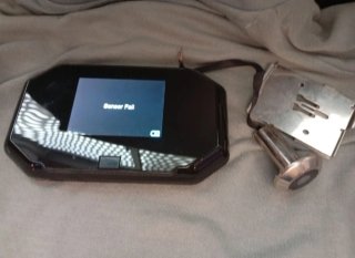 Olho Mágico Digital com Suporte Micro SD