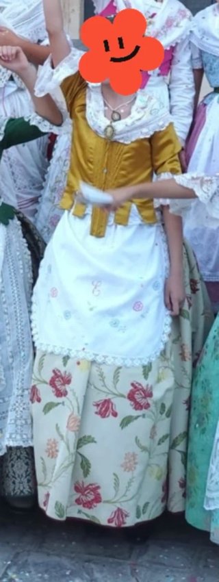 Traje Regional Huertana/Fallera De 8 a 11 años