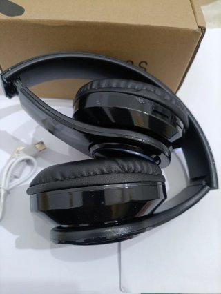 Auriculares Bluetooth Inalámbricos headphone Negro