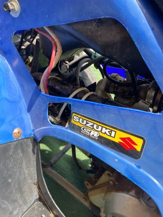 Quad Suzuki 49cc Azul