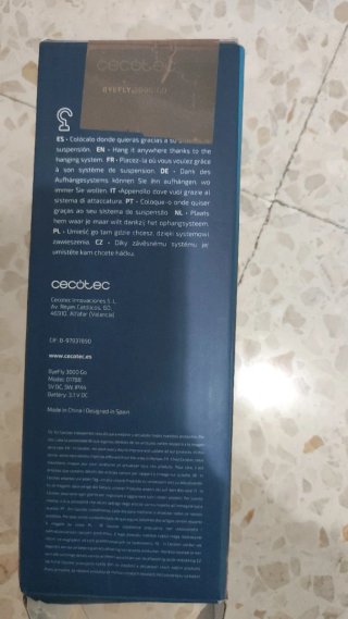 Lámpara Mosquitos Cecotec BYEFLY 3000 GO