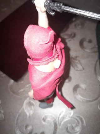 Figura de acción vintage ninja
