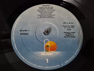 Traffic - Shoot Out At The Fantasy Factory LP