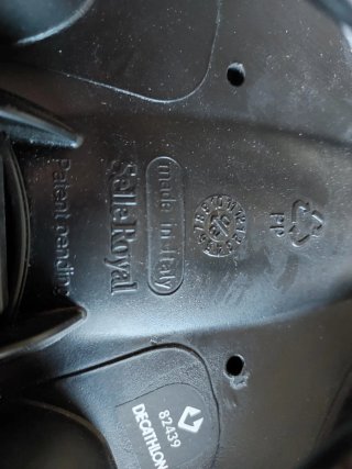 Sillín Btwin Ergofit Gel Negro