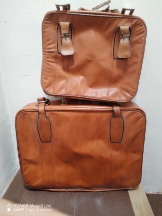 Maletas vintage marrones
