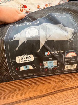 Tienda de campaña Quechua T4.2XL Air