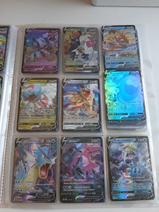 Lote 3 Cartas Pokémon Corviknight, Cinderace, Walr
