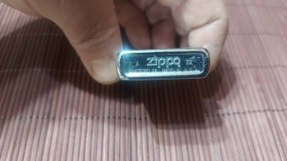 Accendino Zippo Argento con Stampa