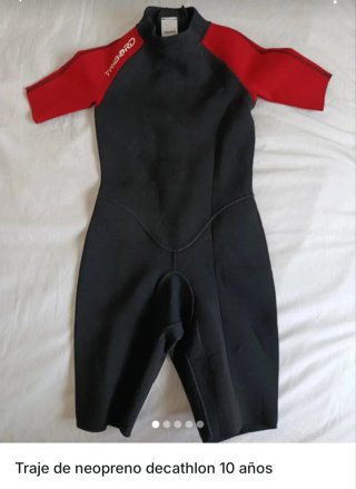 Traje neopreno niño Decathlon 10 años