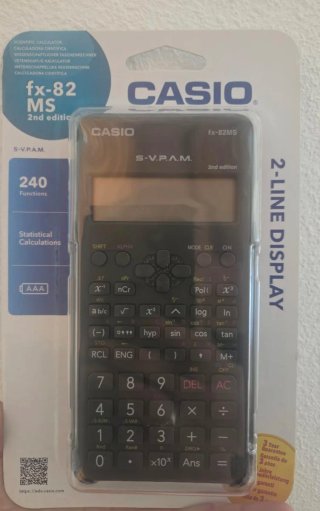 Calcolatrici Casio fx-82MS 2nd Ed. Nuova