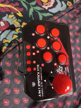 Mando Joystick Arcade 4 en 1 Fight Stock