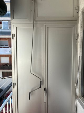Palo Toldo Metal y Plástico