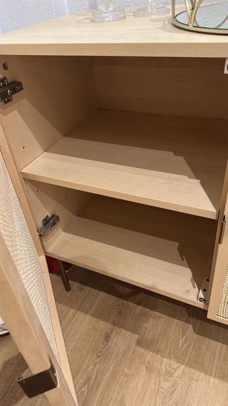 Aparador Maison du Monde Madera y Ratán