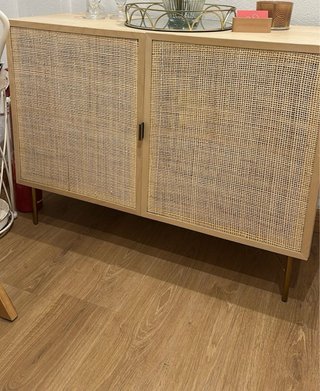 Aparador Maison du Monde Madera y Ratán