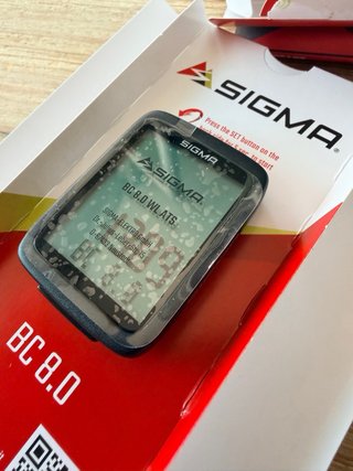 Cuentakilometros Sigma BC 8.0 WL ATS