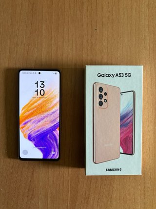 Samsung Galaxy A53 5G 128GB Dorado + Caja