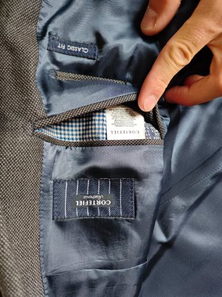 Traje CORBINA gris completo