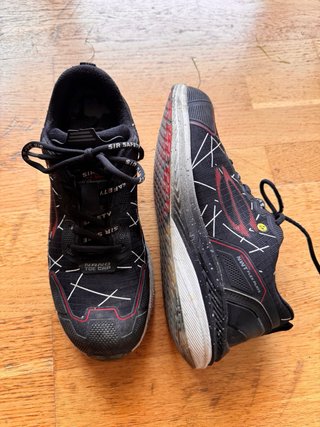 Zapatillas SIR Safety System FUZZY Negras